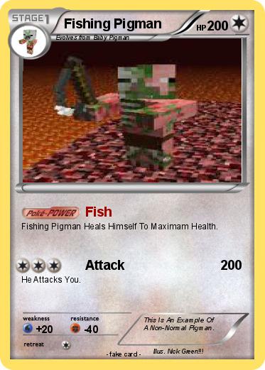 Pokemon Fishing Pigman