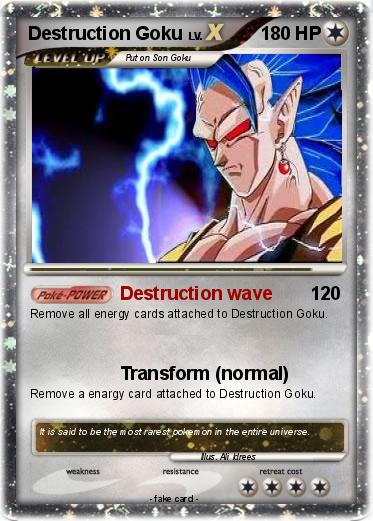 Pokemon Destruction Goku