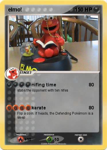 Pokemon elmo!