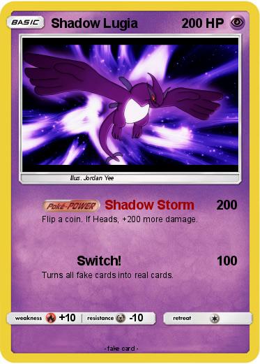 Pokemon Shadow Lugia