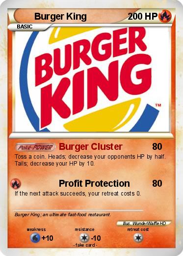Pokemon Burger King