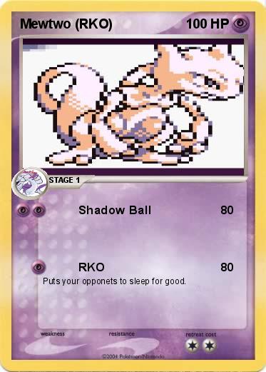 Pokemon Mewtwo (RKO)