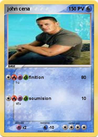 Pokemon john cena
