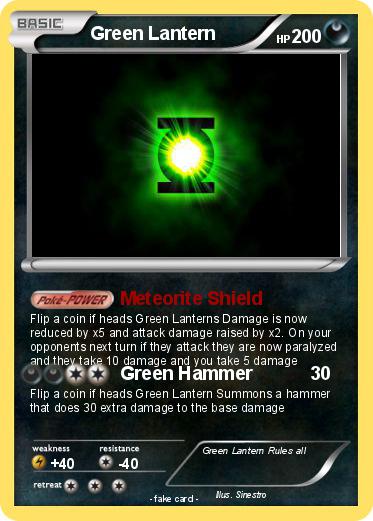 Pokemon Green Lantern