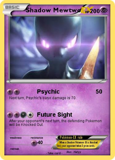 Pokemon Shadow Mewtwo
