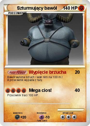 Pokemon Szturmujący bawół