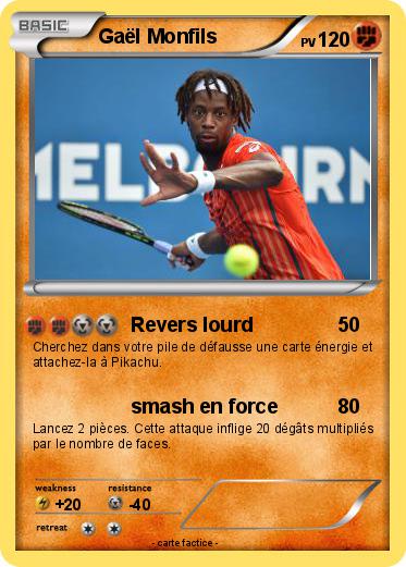 Pokemon Gaël Monfils
