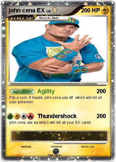 Pokemon john cena EX