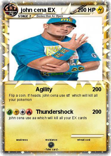 Pokemon john cena EX