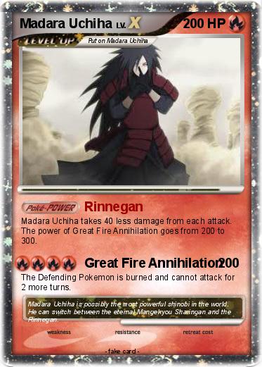 Pokemon Madara Uchiha