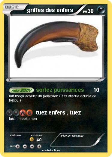 Pokemon griffes des enfers