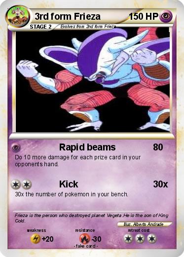 Pokemon 3rd form Frieza