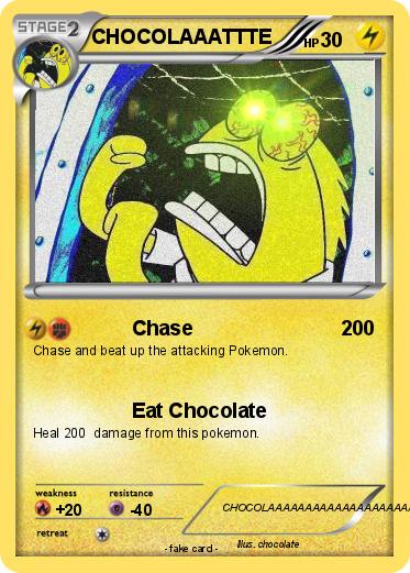 Pokemon CHOCOLAAATTTE
