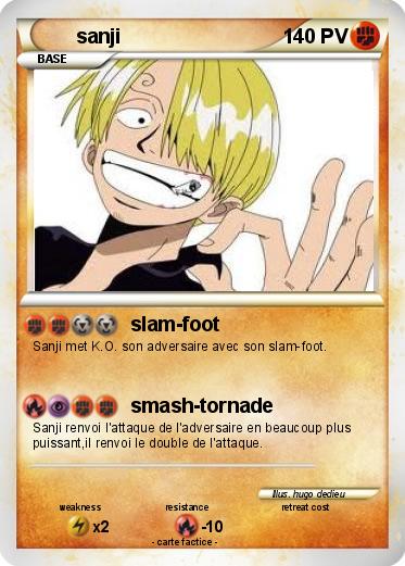 Pokemon sanji