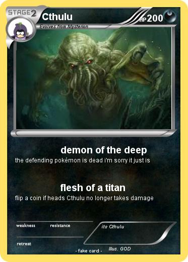 Pokemon Cthulu