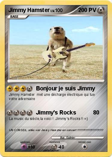 Pokemon Jimmy Hamster
