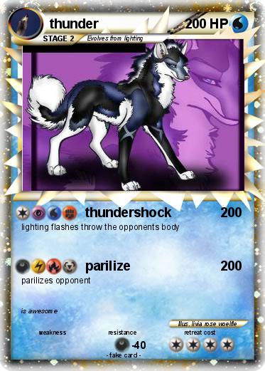 Pokemon thunder