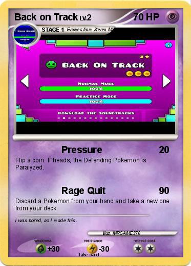 Pokemon Back on Track