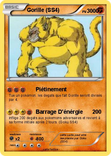 Pokemon Gorille (SS4)