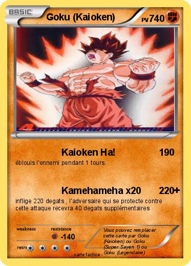 Pokemon Goku (Kaioken)