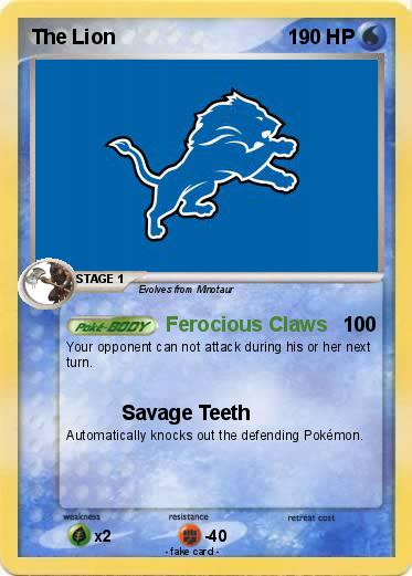 Pokemon The Lion