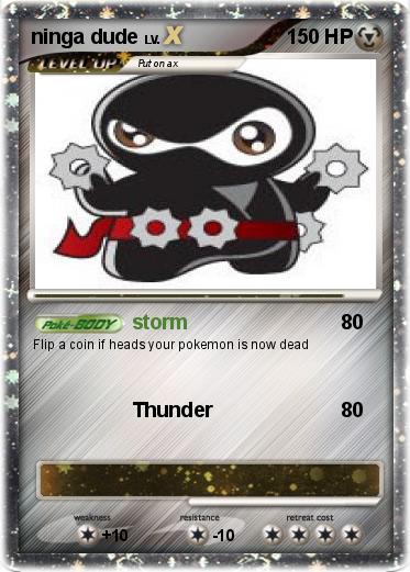 Pokemon ninga dude