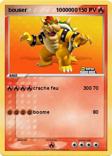 Pokemon bouser                   1000000
