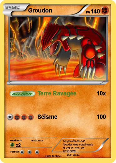 Pokemon Groudon