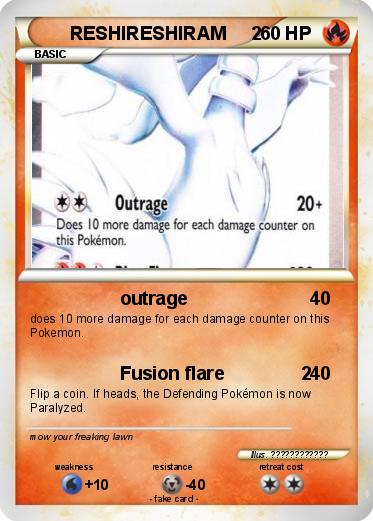 Pokemon RESHIRESHIRAM     2