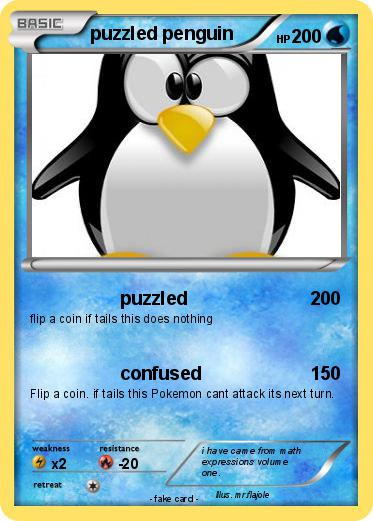 Pokemon puzzled penguin