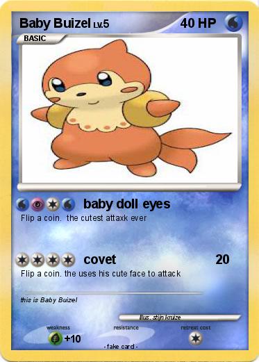 Pokemon Baby Buizel