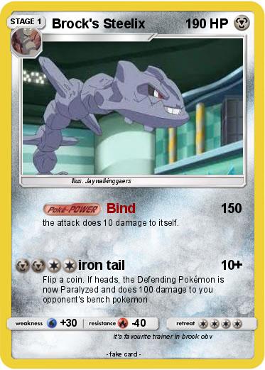 Pokemon Brock's Steelix