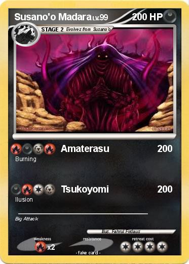 Pokemon Susano'o Madara