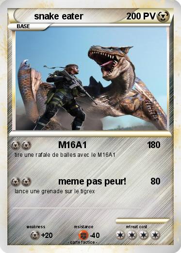 Pokemon snake eater