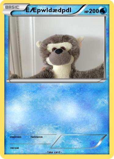Pokemon EÆpwldædpdl