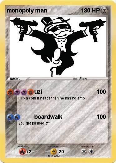 Pokemon monopoly man