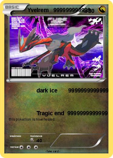 Pokemon Yvelrem   999999999999