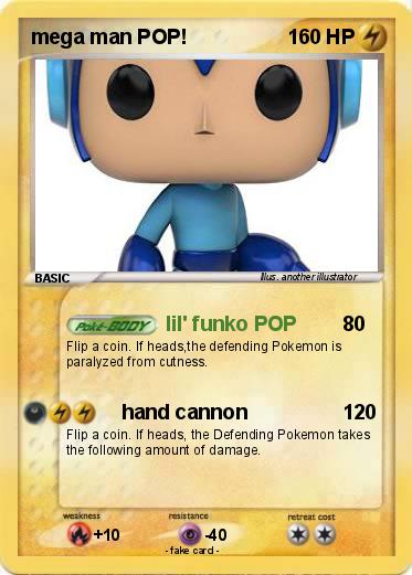 Pokemon mega man POP!
