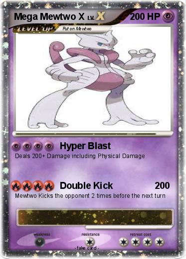 Pokemon Mega Mewtwo X