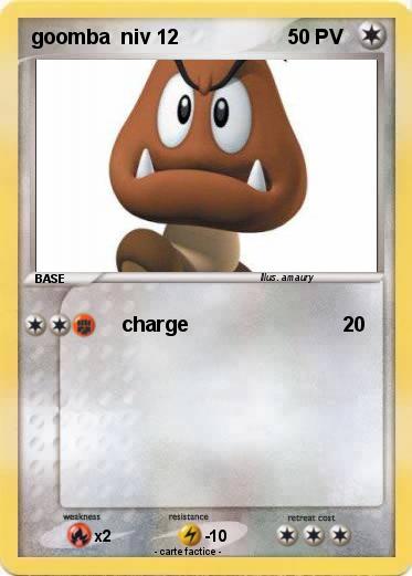 Pokemon goomba  niv 12
