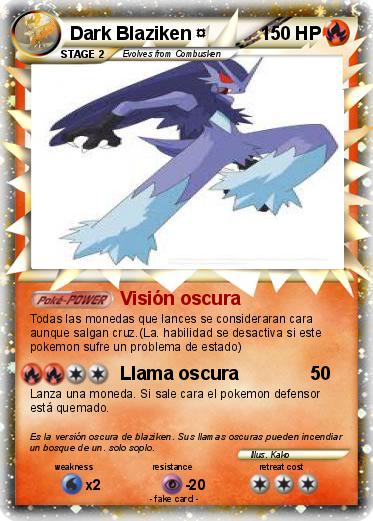 Pokemon Dark Blaziken ¤
