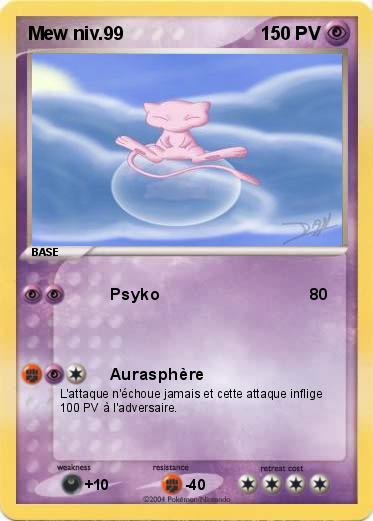 Pokemon Mew niv.99