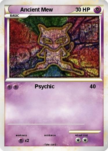 Pokemon Ancient Mew