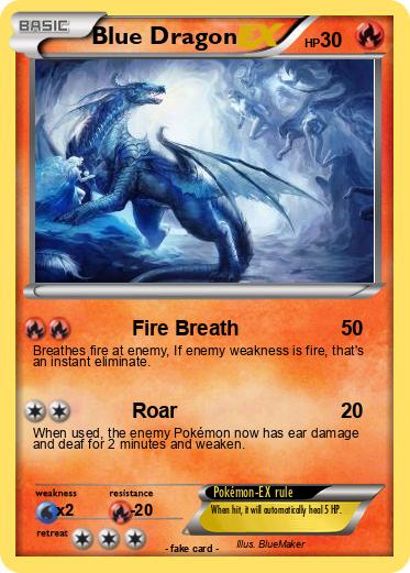 Pokemon Blue Dragon