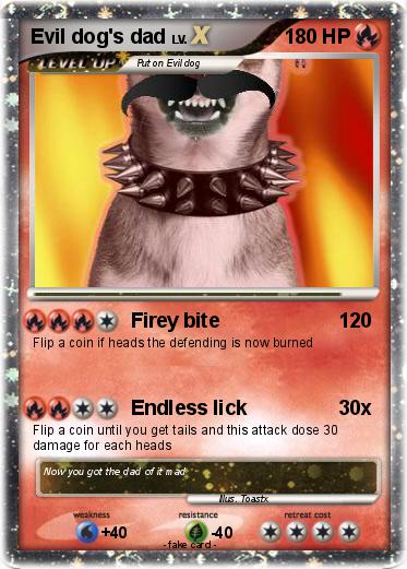 Pokemon Evil dog's dad