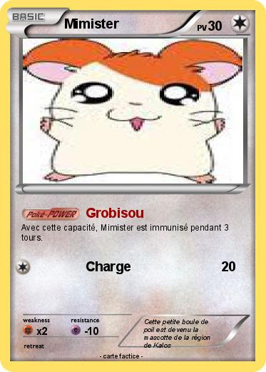 Pokemon Mimister