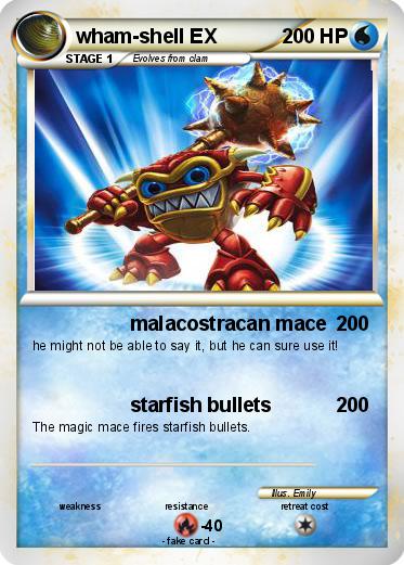 Pokemon wham-shell EX