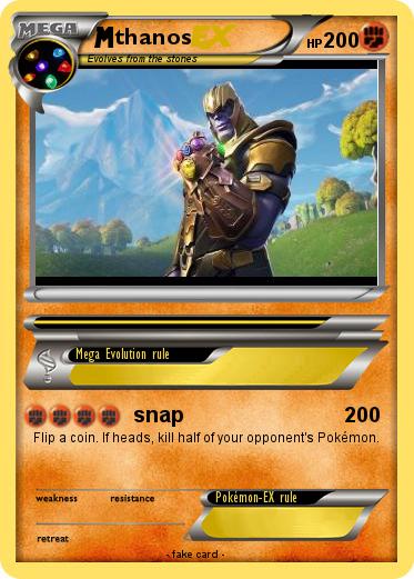 Pokemon thanos