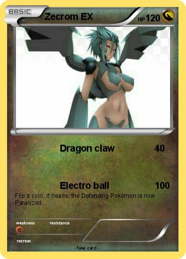 Pokemon Zecrom EX