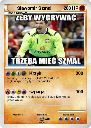 Pokemon Sławomir Szmal